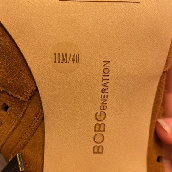 BCBGeneration block heel bootie open toe - Picture 10 of 10